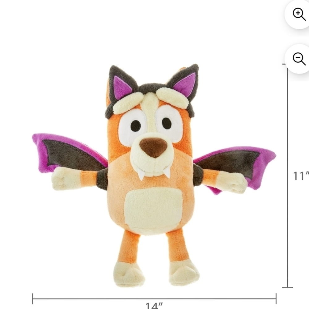 Bingo Halloween Bat Costume Plush - Picture 7 of 7